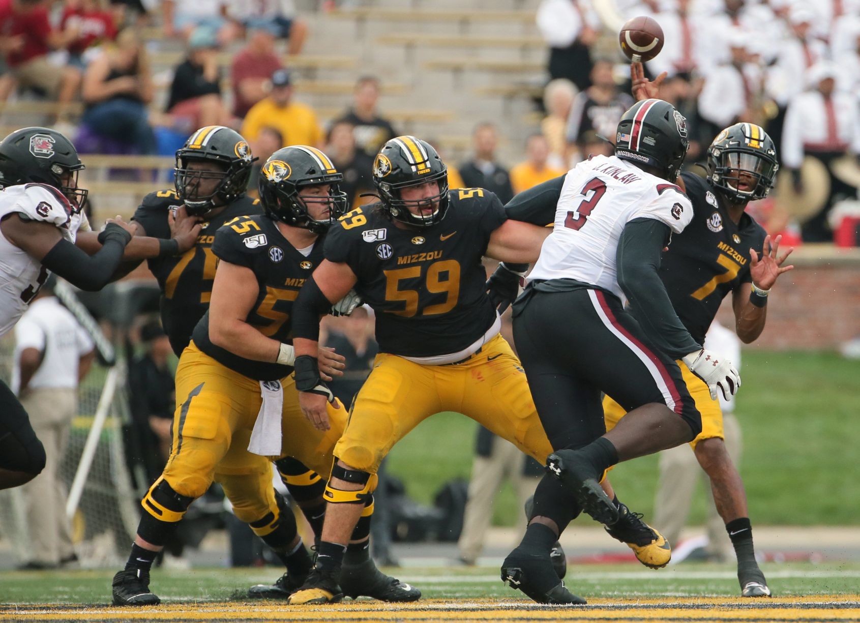 University South Carolina vs University of Missouri